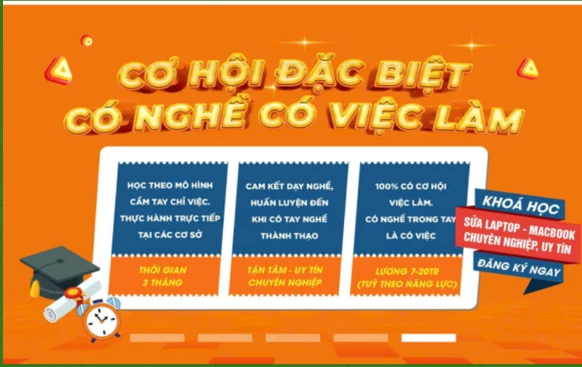 Cơ Hội Đặc Biệt Có Nghề Có Việc Làm
