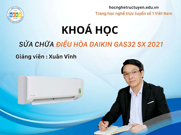 SỬA CHỮA ĐIỀU HÒA DAIKIN GAS32 SX2021