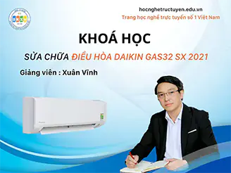 SỬA CHỮA ĐIỀU HÒA DAIKIN GAS32 SX2021